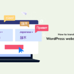 How to translate your WordPress website to English