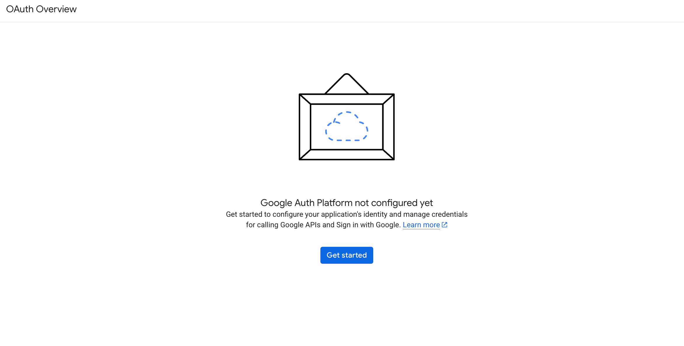 Configure the OAuth Consent Screen
