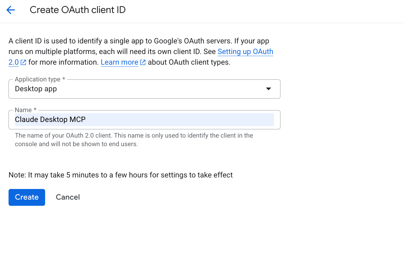 Client desktop app